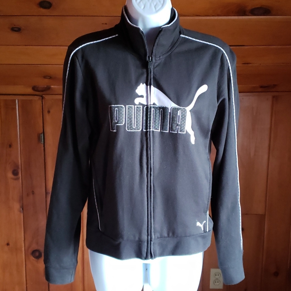 Women's PUMA zip-up sweatshirt
